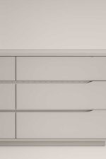 Tocador moderno con espejo semicircular - Imagen 3