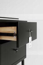 Tocador minimalista negro - Imagen 2