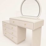 Tocador con Espejo Decorativo