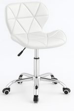 Silla diseño geométrico con ruedas - Imagen 4