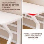 Escritorio blanco - Imagen 4