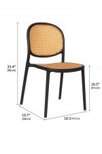 Silla Ratán Beige - Imagen 3