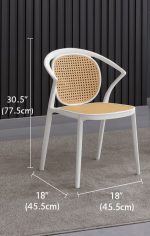 Silla Ratán con posabrazos - Imagen 2