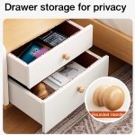 Mesa de noche con estantes - Imagen 2