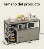 Alacena Multifuncional con Canastas Laterales - Imagen 2