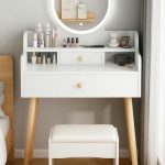 Tocador Compacto con Espejo LED