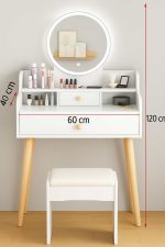 Tocador Compacto con Espejo LED - Imagen 3