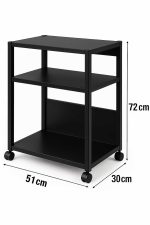 Carrito organizador de tres niveles - Imagen 2