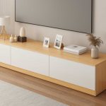 Mueble de TV Bajo con Puertas