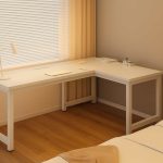 Escritorio en L Minimalista