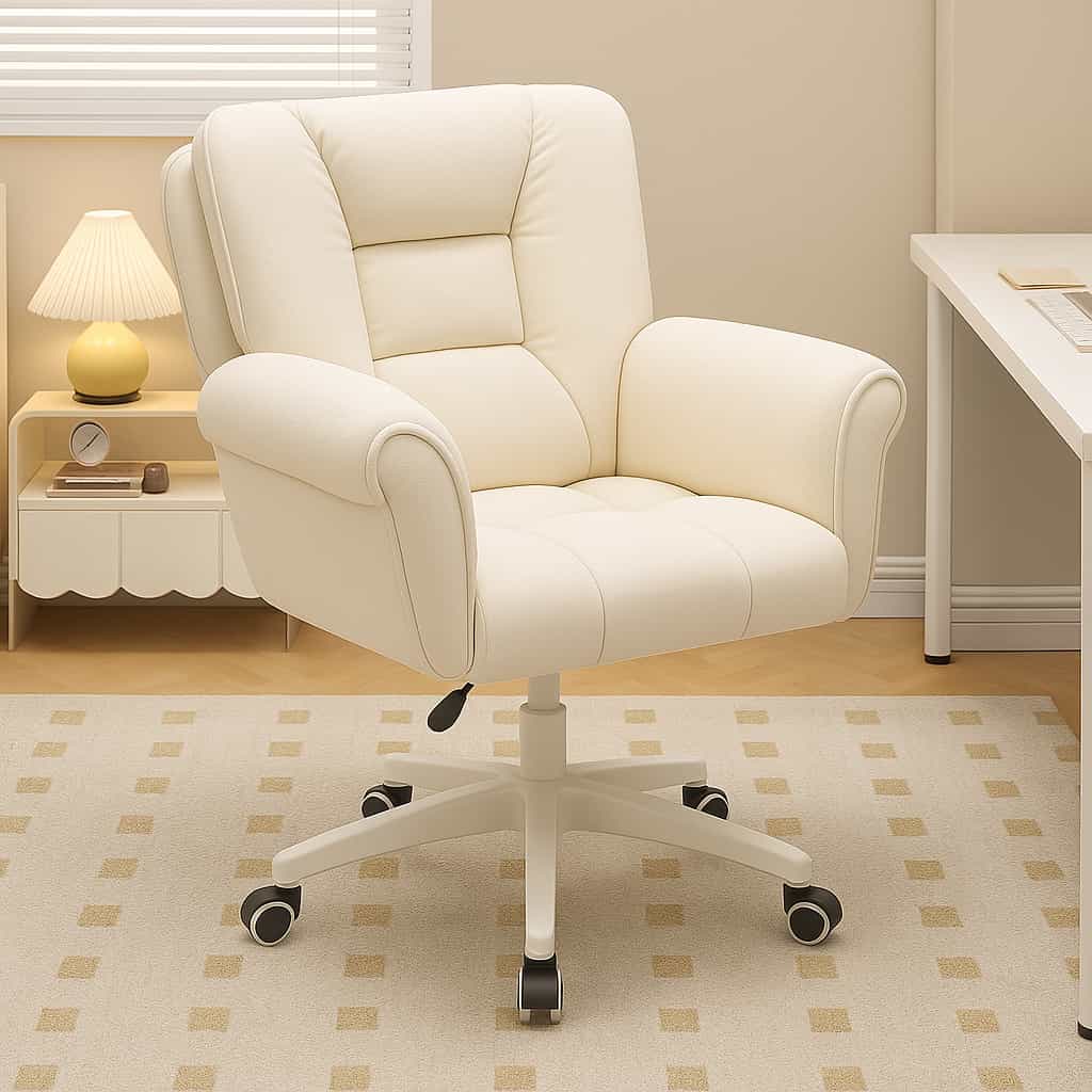 CK754 FRONTAL Silla Acolchada con Ruedas - Imagen 1