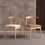 Silla de Madera con Asiento Acolchado - Imagen 5