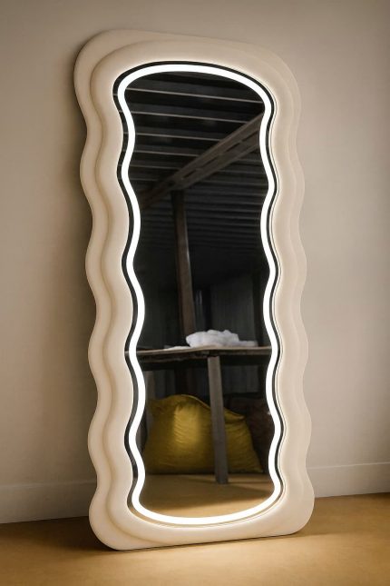 Espejo LED Ondas
