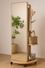 Espejo Madera Móvil