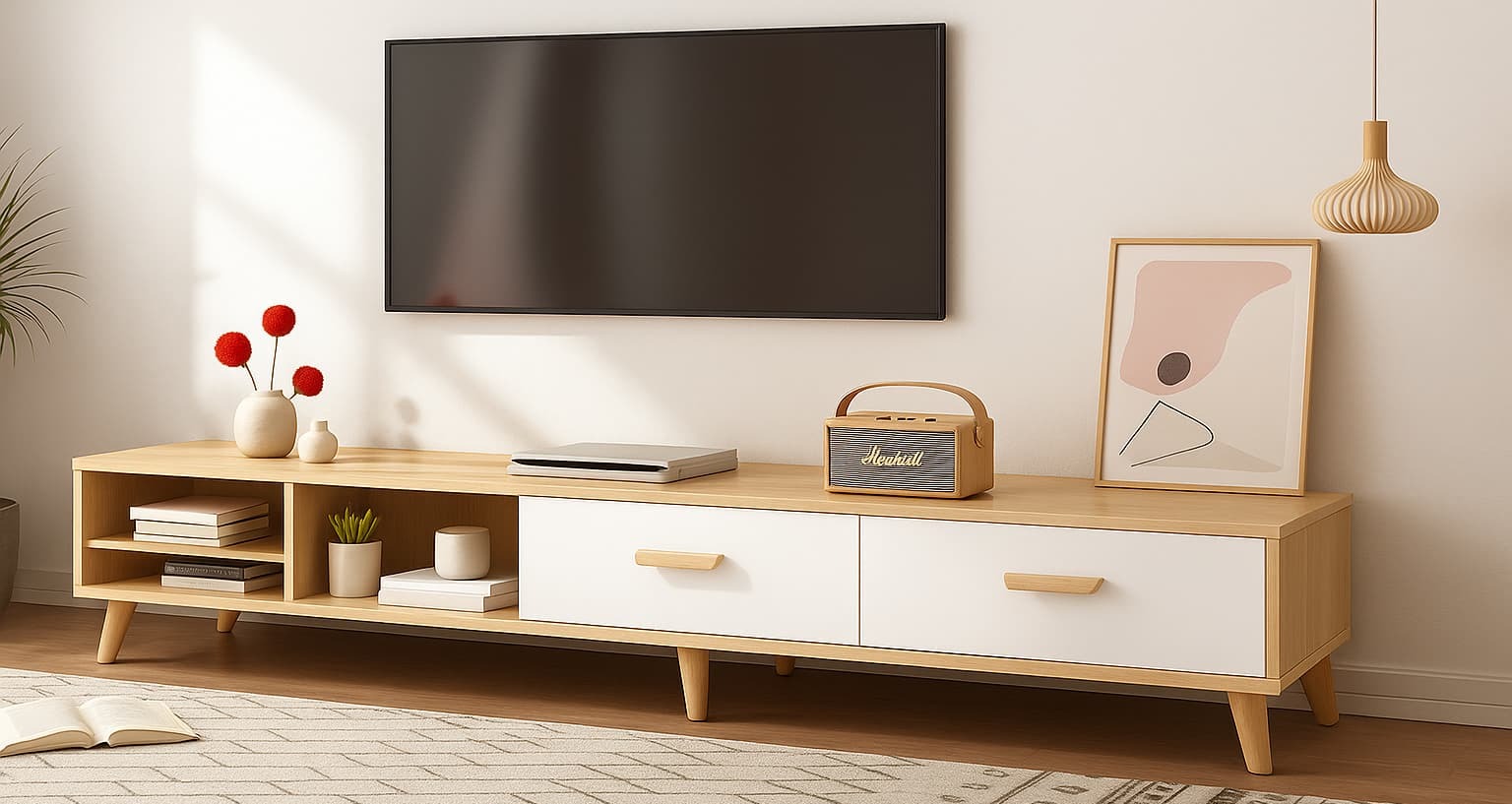 CK796 FRONTAL Mueble de TV expandible - Imagen 1