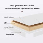 Mesa de centro efecto mármol - Imagen 3