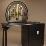 Tocador minimalista negro