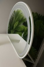 Tocador blanco con espejo LED - Imagen 2