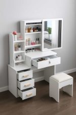 Tocador pequeño con espejo deslizable - Imagen 2