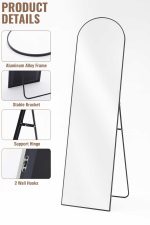 Espejo de piso con marco semi-curvo - Imagen 3