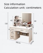 Tocador Clásico con Espejo - Imagen 2