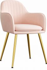 Silla con patas doradas