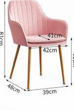 Silla con patas doradas - Imagen 2