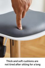 Banqueta moderna cromada - Imagen 6