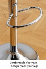 Banqueta moderna cromada - Imagen 5