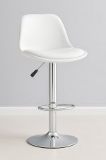 Banqueta moderna cromada - Imagen 3