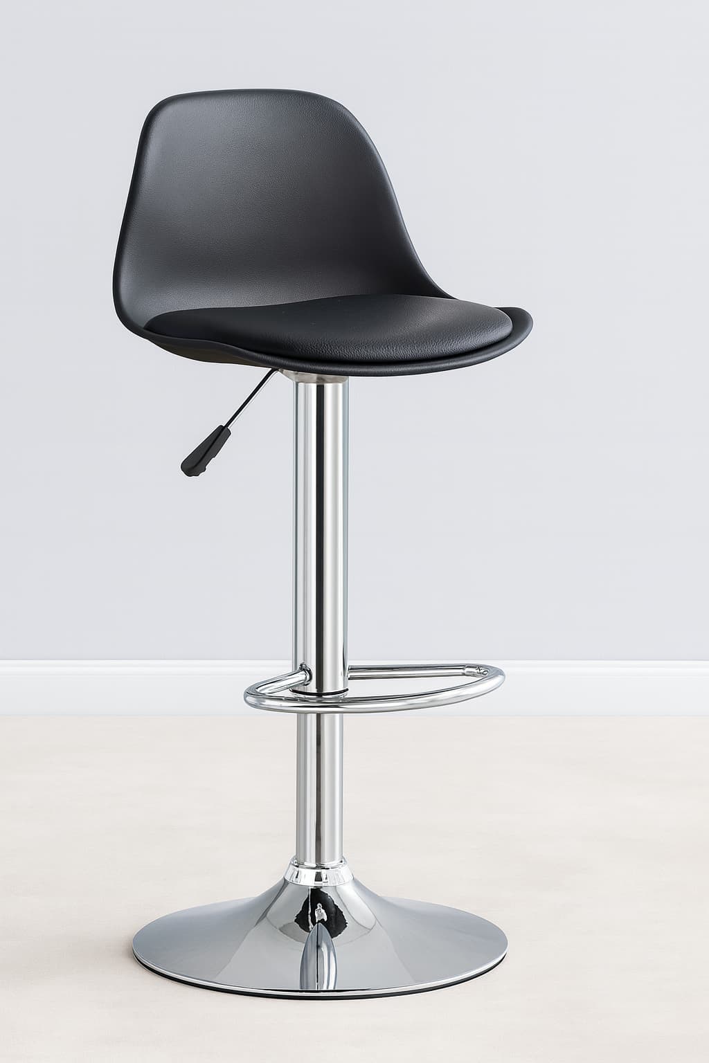 KA3070 FRONTAL Banqueta moderna cromada - Imagen 1