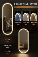 Espejo LED Semi-Ovalado - Imagen 3