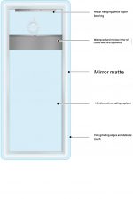 Espejo LED rectangular - Imagen 4